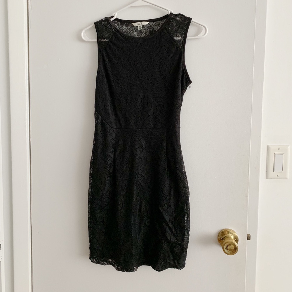 Jack by BB Dakota black cocktail dress XS